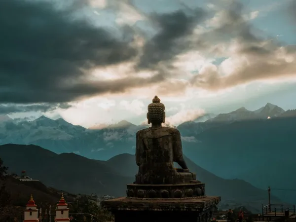 Lord Buddha Statue In Muktinath