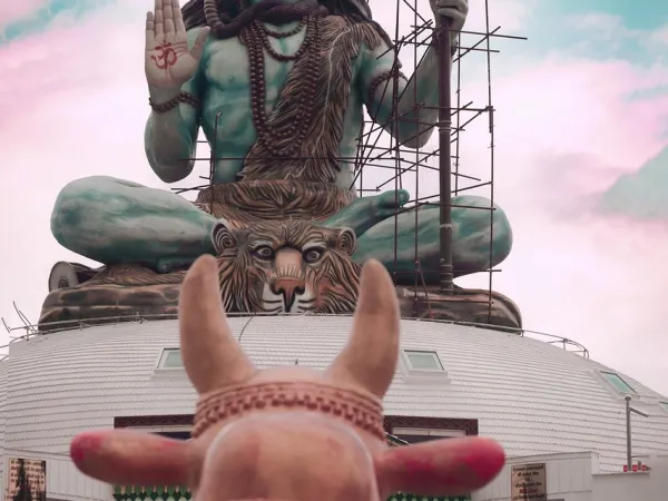 Lord Shiva And Nandi Statue