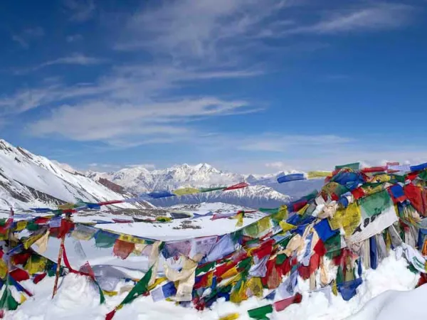 Manaslu Larke Pass Views