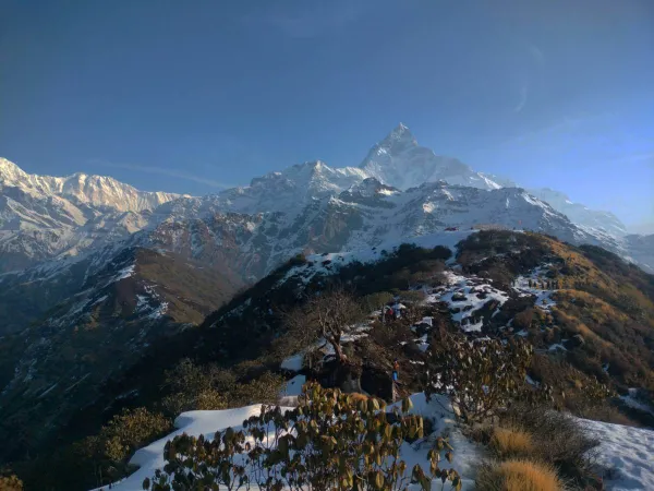 Mardi Himal In Winter