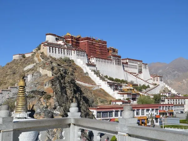 Monastery In Tibet