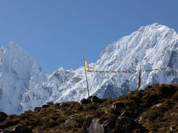 Mountain Seen From Tesrko Ri