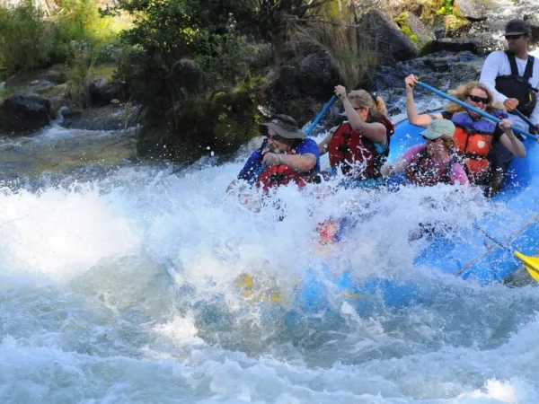 People Doing Rafting In Lower Seti River