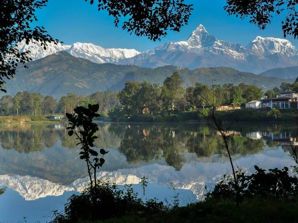 Phewa Lake In Pokhara