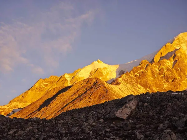 Sunrise On Larke Phedi Dharamshala