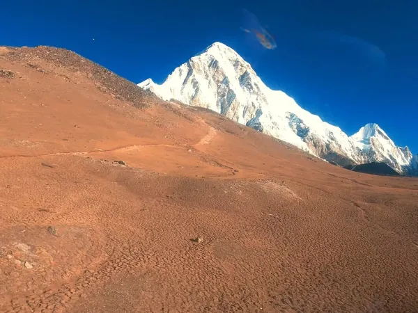 View Of Pumori Mountain From Helicopter