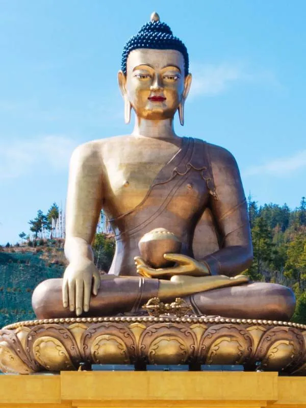 Lord Budha Statue in Bhutan