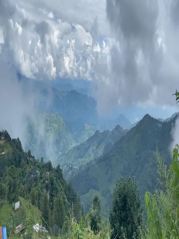 Lush green views from Chisapani