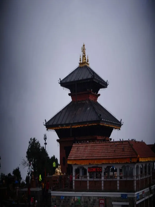 Temple at Chandragiri summit